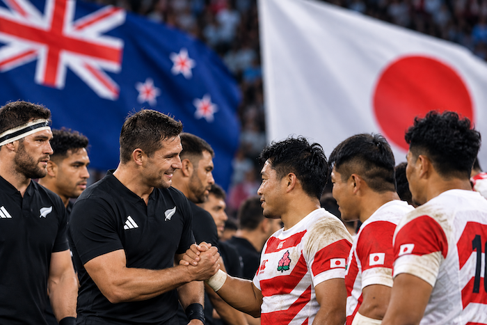 日本とニュージーランドのラグビー交流