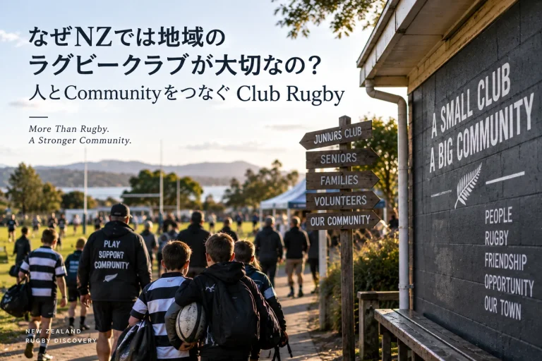 ニュージーランドラグビーの地域コミュニティ